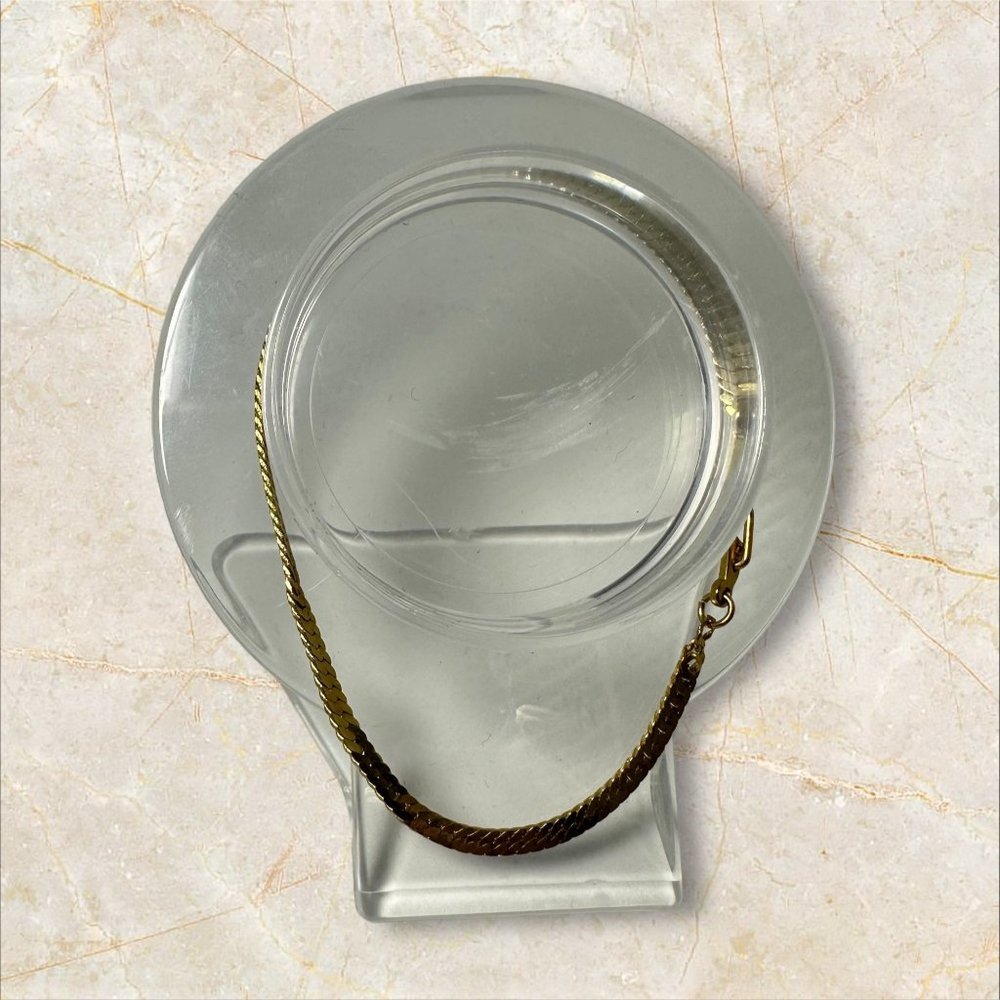 Gold Tone‎ Chain Bracelet